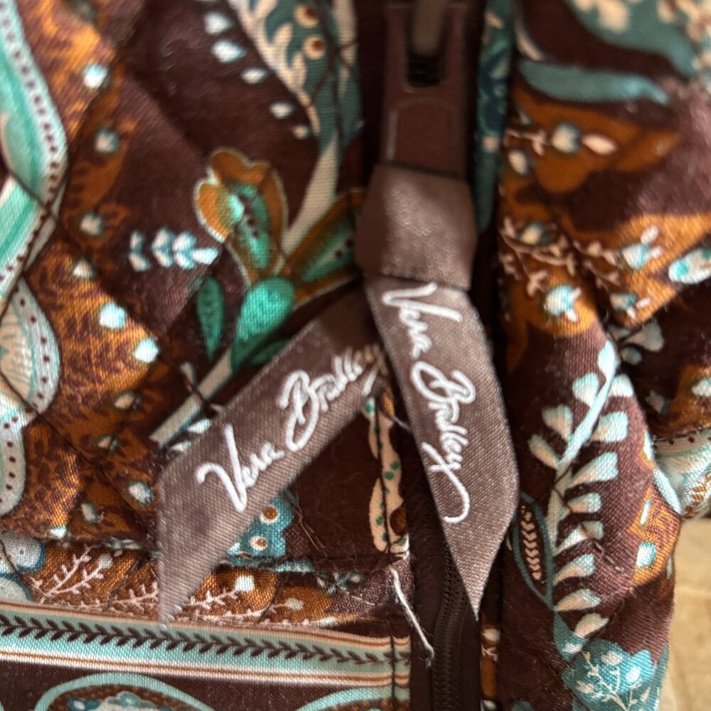 Retired Vera Bradley Laptop Bag Paisley - Picture 12 of 14